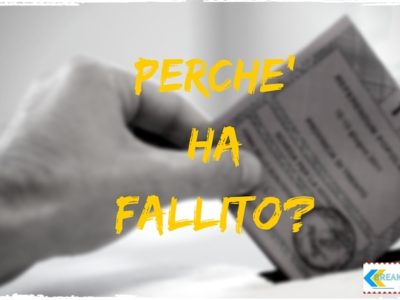 Il referendum ha fallito l’obiettivo: prevedibile? Analisi di una errata vendita