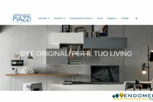 Arredamenti Piazzi, nuovo sito e nuova immagine aziendale