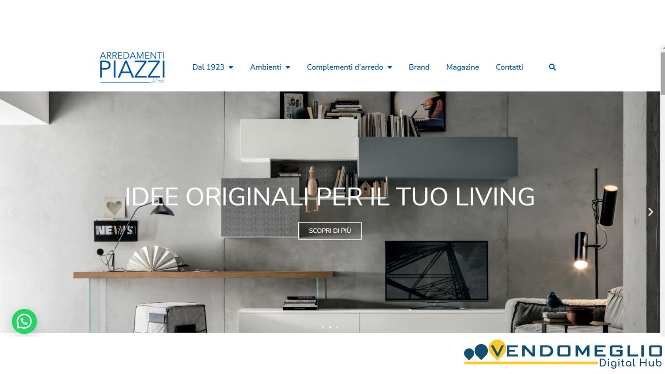 Al momento stai visualizzando Arredamenti Piazzi, nuovo sito e nuova immagine aziendale